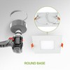 ASD 6 Pack LED Recessed Square Ceiling Light 4 Inch