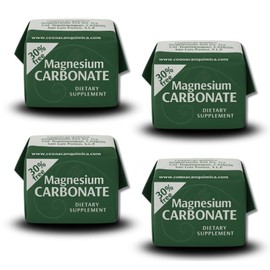 Magnesium Carbonate – 7g x 4 Cubes (Pack) – Pure Magnesium Carbonate – Food Grade – Non-GMO, Gluten-Free, Vegan – Carbonato de Magnesio en Cubos – Hecho en México