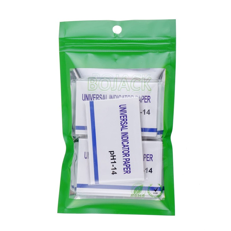 BOJACK 5 Pack 80 Strips (400 Total) pH 1-14 Test