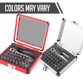 Sunex Tools 9726 Mini Ratchet and Bit Set, 1/8-Inch - 1/4-Inch S2 Bits, 5/64-Inch - 1/4-Inch