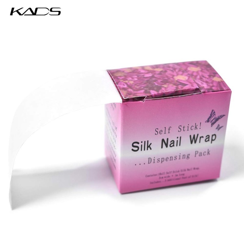 KADS 5 Rolls Nail Repair Fiberglass Silk Wrap Self Adhesive