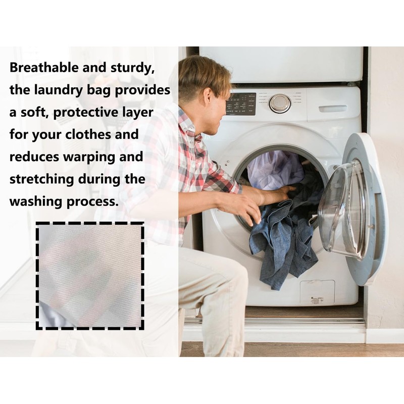 KAPSING Pack of 2 Laundry Nets, 30 x 40 cm