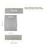 SERENA Cooker Hood Filter 320 x 260 (Pack of 3)