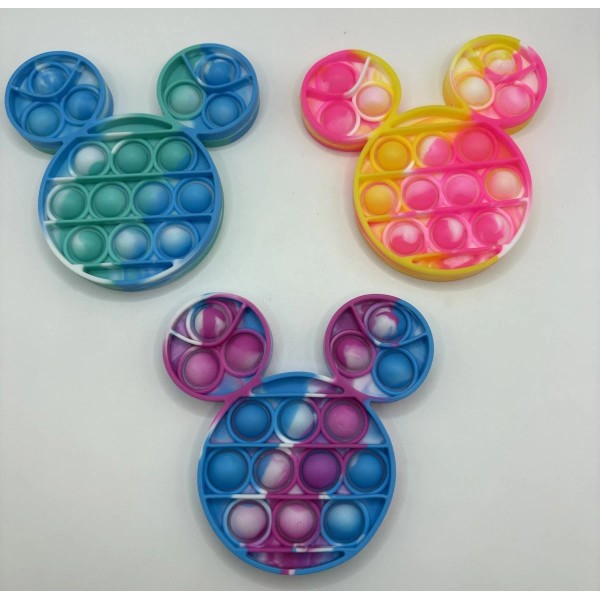 Party Favor Mouse Clubhouse Sensory Toy Toddler Fidget Popper Gift