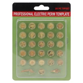 Mumusuki 28 Pieces Number Wood Burning Tips Set, Brass Welding Pyrography Heads with Number Symbols, DIY Embossing and Carving for Wood Burning Projects