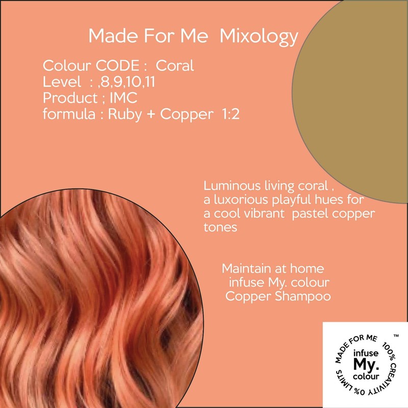 infuse My. colour Infuse My. Colour Copper Shampoo, 250 ml
