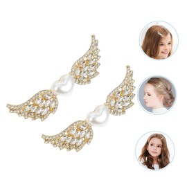 FOMIYES 6 Pcs Angel Hairpin Elegant Hair Clips Angel Wings Hair Clip Zinc Alloy Hair Clip Hair Clips for Barrettes Christmas Stocking Stuffers Christmas Party Wedding