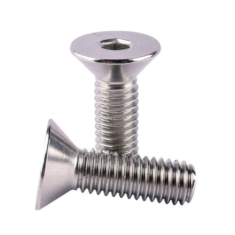 VAMUOEFL 1/4-20 x 1 Flat Head Socket Cap Screws Countersunk