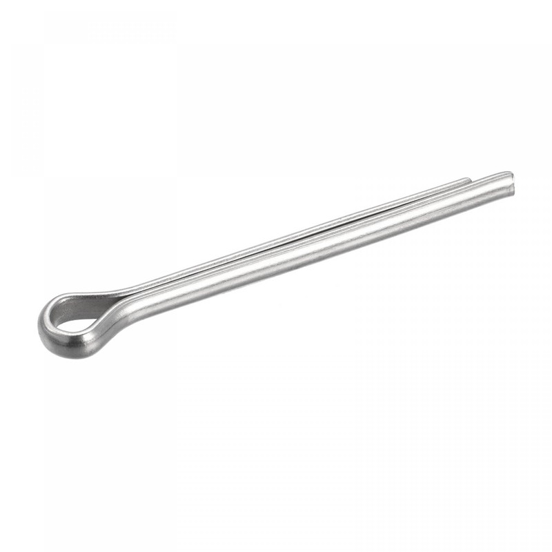 sourcing map Split Splint 6 x 60 mm Stainless Steel