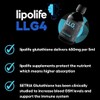 lipolife Liposomal Glutathione Setria. Highly Absorbable. Made in UK. Vegan.
