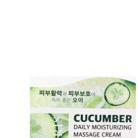 8809085451743 오이 수분 마사지 크림 300g 페이셜 보습 진정 데일리 스킨케어 얼굴 각질 Cucumber Moisture Massage Cream 300g Facial Hydration Soothing Daily Skincare Exfoliation