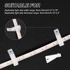 PATIKIL LED Strip Light Clips, 60 Pack Light Hooks Fixing