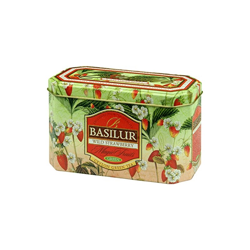 BASILUR TEA Tea Wild Strawberry 20TB Mother's Day Gift