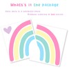 Large Rainbow Wall Sticker for Kids’ Bedroom, Nursery, Playroom(4)