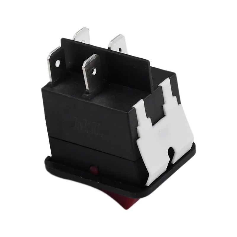 Manioiity Rocker Switch HY12-9-4 On/Off PushButton Switch Compatible with Electric