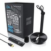 CSL PC Stand Microphone, USB Microphone, Compatible with PC, Mac,