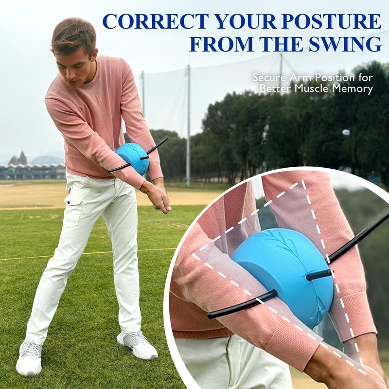 Yochea The Connector Golf Training Aid (Blue)