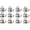 Master Lock 3KA-3210 1-1/2" Laminated Keyed Alike Padlocks - Quantity