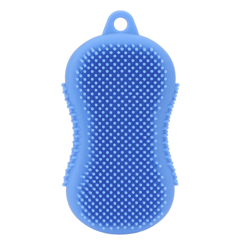 Silicone Bath Brush Men Women Soft Double Sided Exfoliating Massage