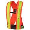 Pioneer V1040950-O/S High Visibility Safety Sash, Orange, Fits All