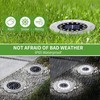 NFESOLAR Solar Lights Outdoor with 16 LEDs, Bright Solar Ground