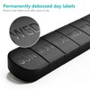FHORAIN Large Pill Organizer 7 Day, Weekly Pill Box 1