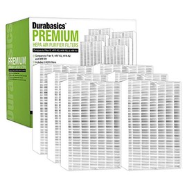 6 Pack of True HEPA Filters Compatible with Honeywell Filter R, Replacements for Air Purifier Honeywell HPA300, Compatible with Honeywell HEPA Filter Replacement, Fits HPA090, HPA100, HPA200 & HPA300