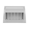 ECOPRO VENT 4 Inch White Plastic Dryer Vent Cover with