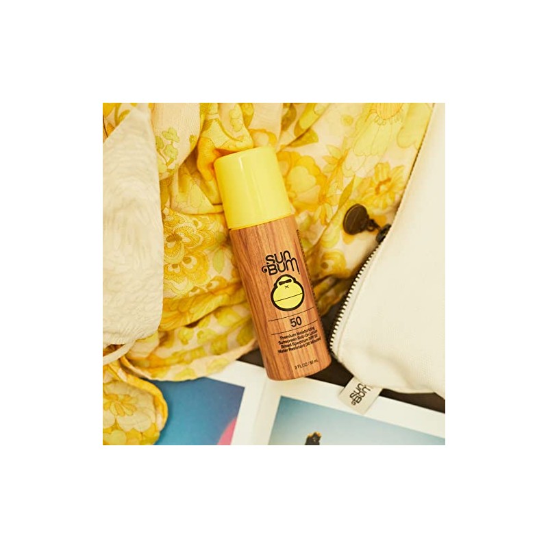 Sun Bum Original SPF 50 Sunscreen Roll-On Lotion Vegan and