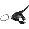 Shimano Unisex Adult E-STEF5004RV8AL Gear and Brake Lever, Black, 8-Speed