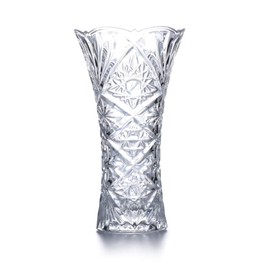 Vase 9â Flower Vases Lead-Free Crystal Glass Vase, Flower Inserted European Transparent Vases for Decor, Living Roomï¼Dining Table Decor