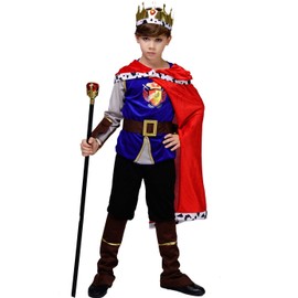 Kid's Medieval Prince King Costume (4-6Y)