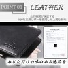 RATOM Bill Holder x Money Clip, Genuine Leather, black /