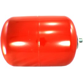 Duda Energy ExpTank-008V-S 8 L/2.1 gallon Red Expansion Tank for Solar Water Heater Systems Thermal Pressure Protection