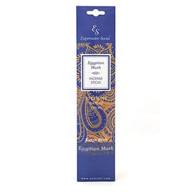 Expressive Scent 3 Pack Extra-Rich Double Dipped 20 Stick Box Egyptian Musk Incense Sticks