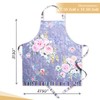 Maison d'Hermine 100% Cotton 1-Piece Kitchen Apron with Adjustable Neck