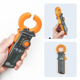 Sonel CMP-200 Ammeter Pliers - Scattered Current Measurement - 200A - AC/DC Tester - Short Circuit Detection - Easy Operation - LCD Display - Proven Tool (CMP-200)