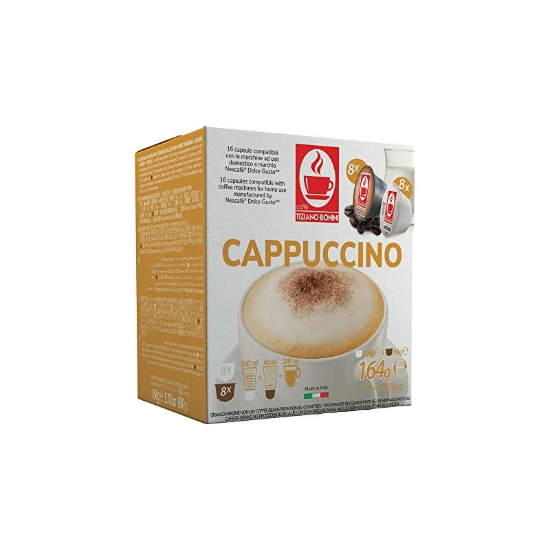 Bonini Coffee Pods, Dolce Gusto Compatible Coffee Pods/Capsules. 3 Pack