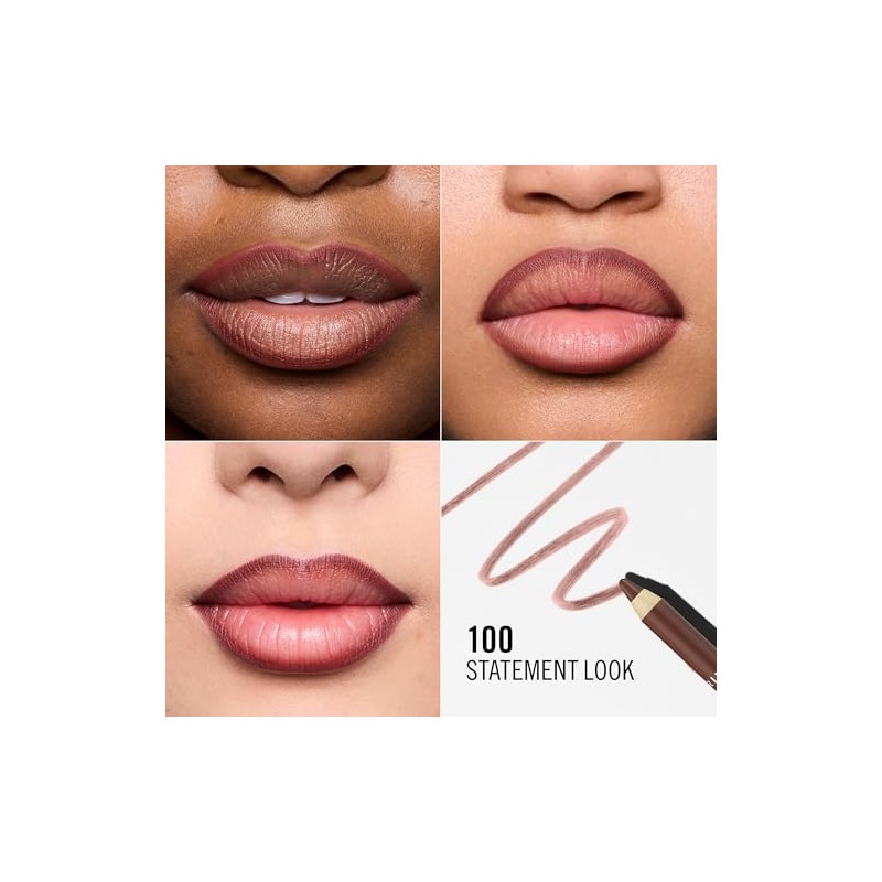 Rimmel OH MY PLUMP! Plumping Lip Liner, 100 Statement look,