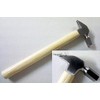 Farrier's Hammer with Wooden Handle – Durable Steel Construction for Hoof Nail Removal, Forging & Shoeing – Ergonomic Grip Blacksmithing Tool for Horses – Professional Farrier Tool for Daily Use