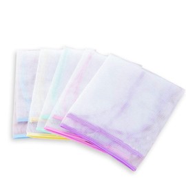FineInno Ironing Cloth Mesh Protective Ironing Pad Protective Bar Cloth Protective Heat Resistant Mat for Easy Ironing and Protection Random Colour Pack of 5