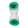 10Pcs Tee Connector 3 Way Quick Connect Push Water Pipe