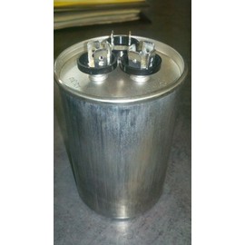 Dual Run Capacitor 60/7.5 MFD 440 Volt Round Air Conditioning Replacement Part