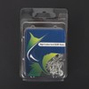 20Pcs High Carbon steel Strength Sharp Treble Hooks with Barb