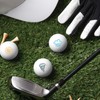 PLIGREAT Weather Pattern Stickers for Golf Ball Marker 2 Sheets