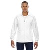 Core 365 Men's Motivate Unlined Lightweight Jacket, Medium, White 701
