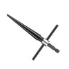 Hand Reamer,Bridge Pin Hole Handheld T Shape Tapered Hex Reamer