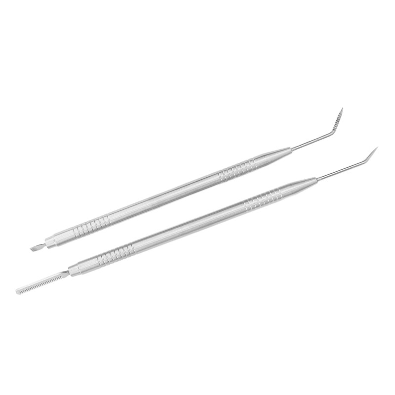 2 in 1 Eye Lash Lift Tool Stainless Steel Double