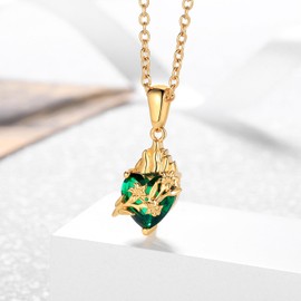 Most Chaste Heart of Joseph Necklace for Women Guardian of Jesus Christ Blessed Prayer Necklace