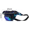 VGEBY1 Waist Bag, Women Fashionable Sequins Shining Waist Pouch Single